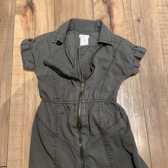 💜 5 for $25 💜🍀Joe Fresh cargo style zip up dress xs 4-5 - Picture 8 of 10